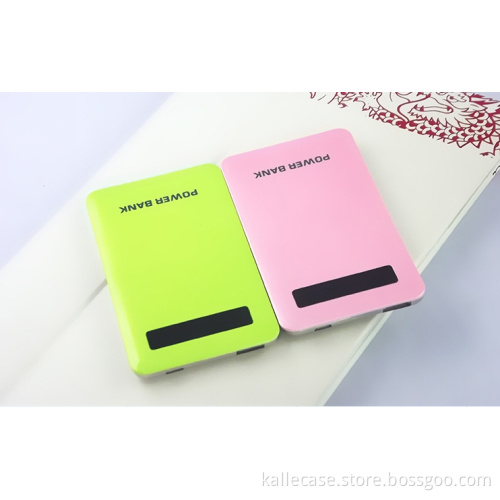 5000mAh Super Slim Polymer Charger Portable Mobile Power Bank for iPhone, iPad